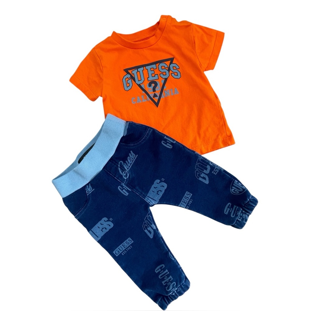 Guess 2 piece set 3-6M